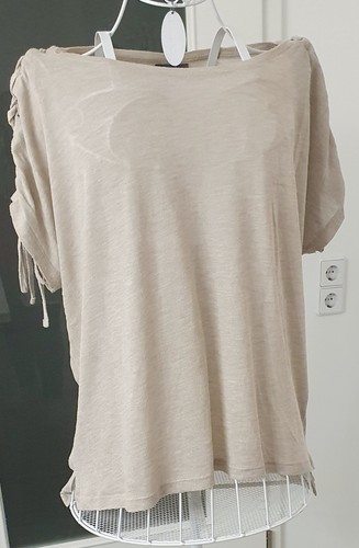Viskose polyester shirt damen - viskose/polyester,
