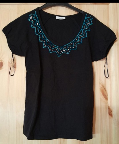 Shirt yessica m schwarz - t-shirt,