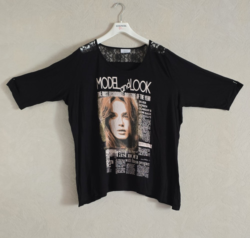 Yessica damen shirt schwarz - yessica,
