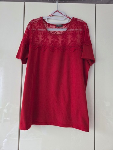 Damen shirt rot mit - t-shirt,